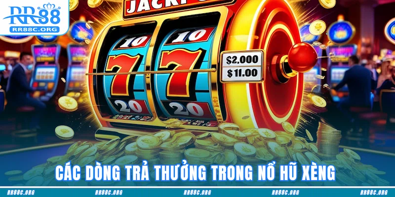 Các dòng trả thưởng trong Nổ hũ Xèng 